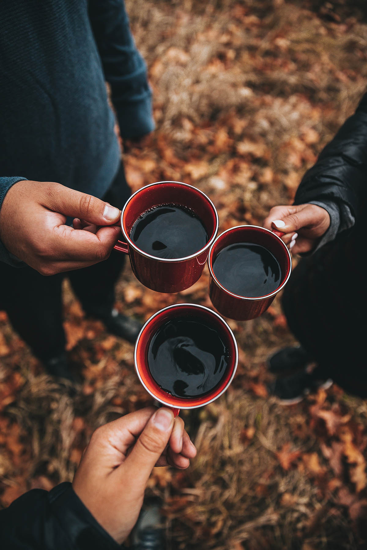 Relax, breathe, sip with hope